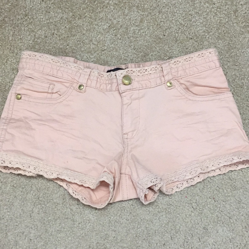 Lace Detail Shorts
